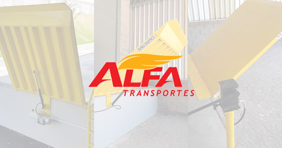 Como a Alfa Transportes aumentou a segurança e a agilidade no processo de carga e descarga de caminhões